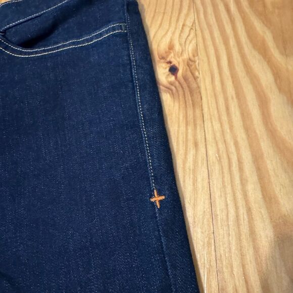 NWOT Imogene + Willie Jeans Imogene Slim Size 27 Handmade USA Dark Wash - Picture 3 of 12